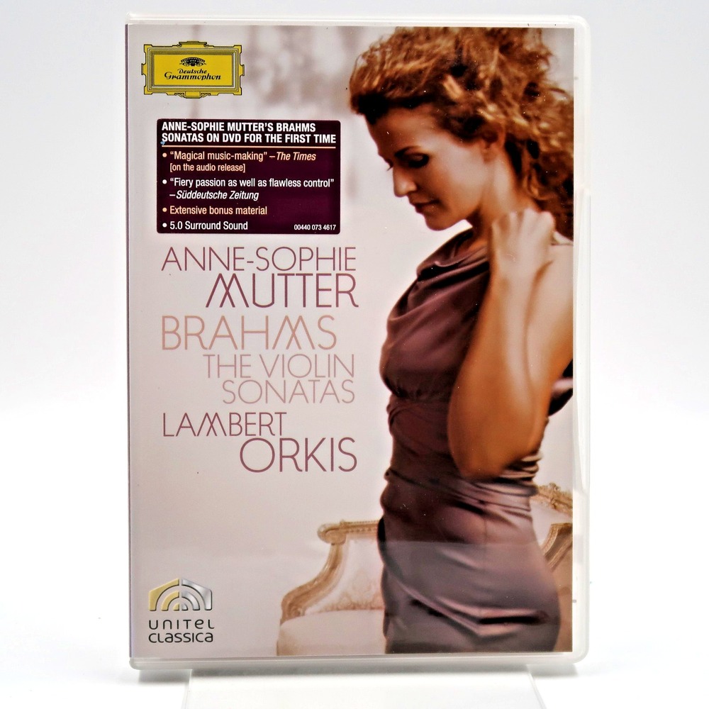 Anne-Sophie Mutter Brahms The Violin Sonatas (DVD, 2010) Lambert Orkis